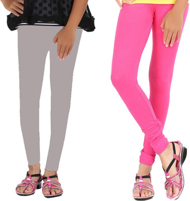 

WellFitLook Legging For Girls(Grey, Grey & pink
