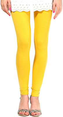 PARANOID Ethnic Wear Legging(Yellow, Solid)