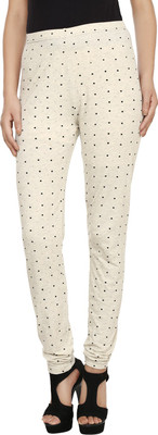 

Kotty Legging(White, Black, Polka Print, Off white