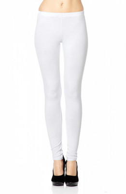 

A Quad Legging(White, Solid