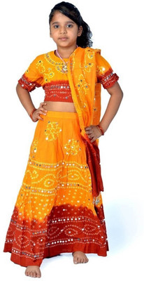 56% OFF on Little India Girls Lehenga Choli Ethnic Wear Self Design Lehenga Choli(Multicolor, Pack of 1) 56% OFF on Little India Girls Lehenga Choli Ethnic Wear Self Design Lehenga Choli(Multicolor, Pack of 1)