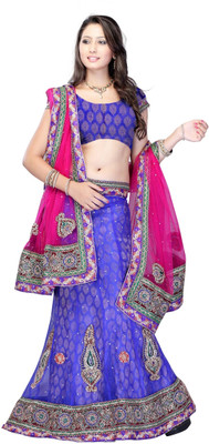 

JT International Geometric Print Lehenga Choli(Yellow