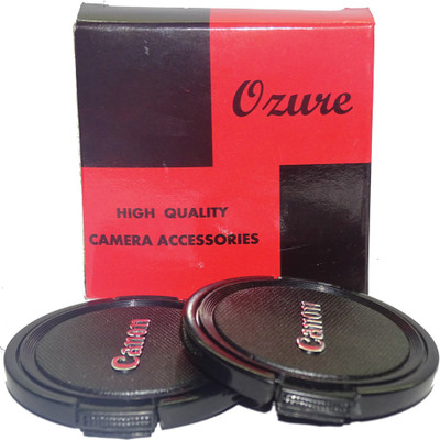 

Ozure SECLCC58A Lens Cap(Black + Silver Embossed, 58 mm)
