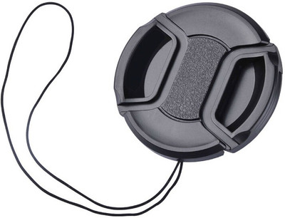 Axcess 67 mm Center Pinched With String Lens Cap Black, 67 mm