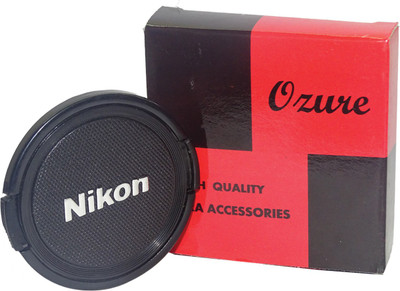 

Ozure SELC-N 58 mm Lens Cap(Black + Silver Embossed, 58 mm)