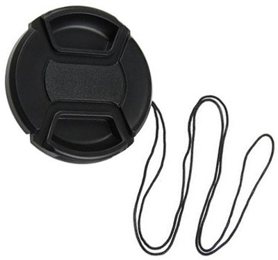 Axcess 58 mm Center Pinched With String Lens Cap Black, 58 mm