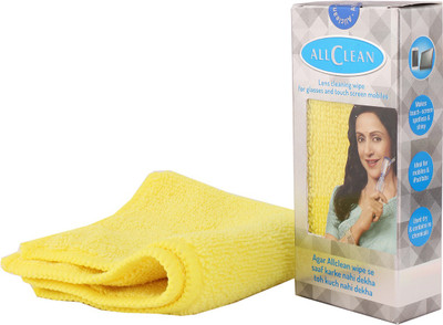 

All Clean Wipes -Combo Lens Cleaner(7 x 7 inch, Pack of 10)
