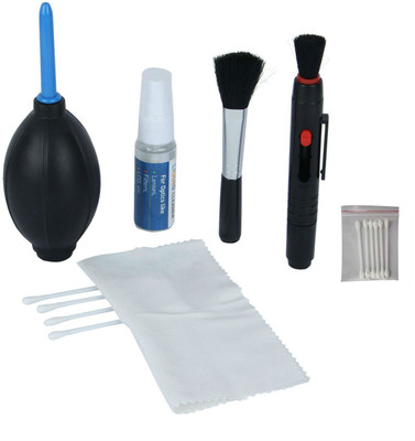 

Shrih 7 IN 1 Multi-Purpose Cleaning Kit for Cameras, Lenses, Binoculars, LCD, Laptops, Desktops, Keyboards. Lens Cleaner(20 ml, 5 X 5 Inch inch, Pack of 7)