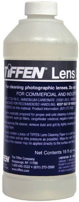 

Tiffen Keeps lenses and filters clean. Safe to use Removes smudges Lens Cleaner(160Z ml)