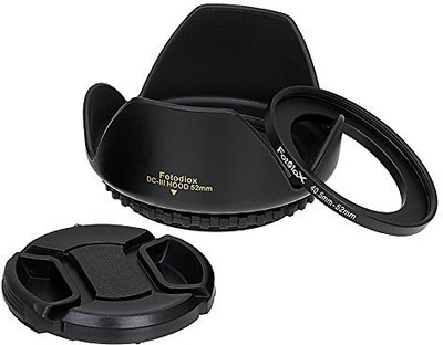 

Fotodiox Inc. 52FlwrHd-52Cap-405Ring Lens Hood(Black)