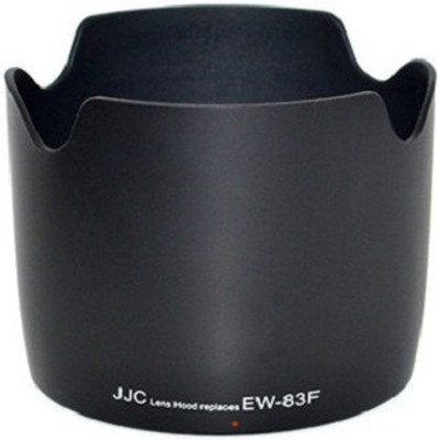 

JJC LH-83F Lens Hood Replace Canon EW-83F for DSLR Camera Lens Hood(77 mm, Black)