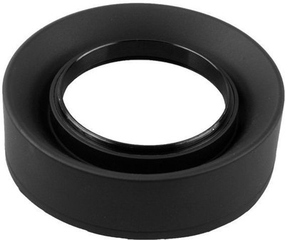 Axcess KF03-018 52mm Three Function Rubber Lens Hood(52 mm, Black)