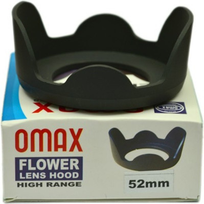 

Omax 52mm Flower Lens Hood For Nikon 18-55mm Lens Lens Hood(Black)