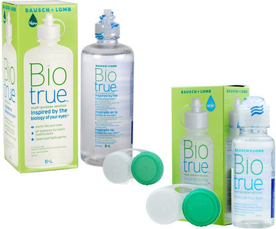 

Bausch & Lomb Bio True 300ml + 60ml Cleaning Solution(360 ml)