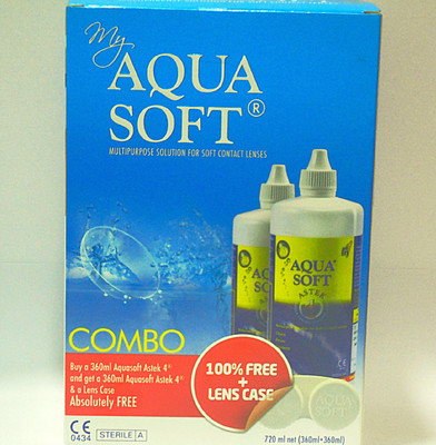 AQUASOFT Aquasoft Combo Pack Cleaning Solution(720 ml)