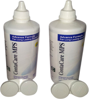 

ContaCare CONTACARE MPS LENS SOLUTION - 2 bottles and 2 cases Cleaning Solution(720 ml)