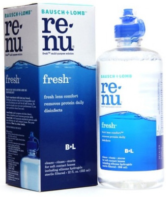 BAUSCH & LOMB Renu Fresh Multi Purpose Lens Solution(355 ml)