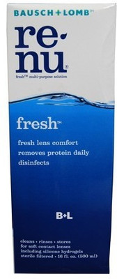 

Bausch & Lomb Renu Fresh Multi-Purpose Lens Solution(500 ml)