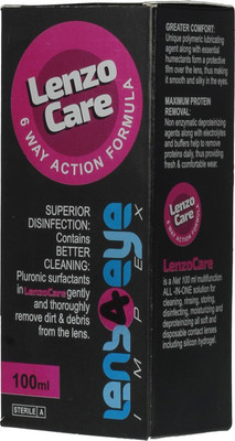 

LenzoCare 6 Way Action formula 100ml. Multi-purpose Cleaning Solution(100 ml)