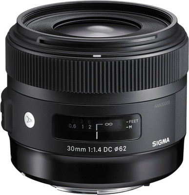 

Sigma 30 mm f/1.4 EX DC HSM Art Lens Lens(Black)