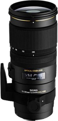 

Sigma 70 - 200 mm f/2.8 APO EX DG HSM OS Lens Lens(Black, 18 - 200)