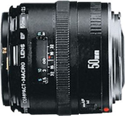 

Canon EF 50 mm f/2.5 Compact Macro Lens� Lens(Black)