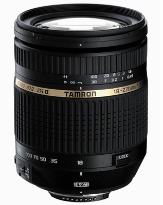 Tamron 18 – 270 mm F/3.5-6.3 Di-II VC PZD Aspherical (IF) Macro for Nikon Digital SLR Lens Lens(Black, 150 – 600)