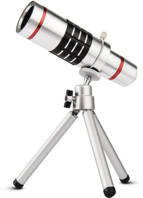 

Mobilegear 18X Optical Zoom Telescope Mobile Camera Lens Kit with Back Cover & Tripod for Samsung S6 Mobile Phone Lens(Telephoto)