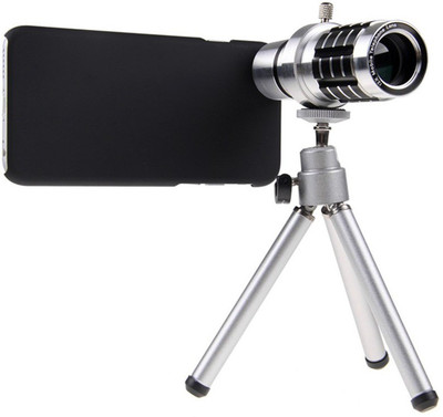 

Mobilegear 12X Optical Zoom Telescope Mobile Camera Lens Kit with Back Cover & Tripod for Apple iPhone 6 Plus Mobile Phone Lens(Telephoto)
