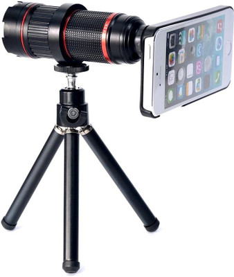 

Mobilegear 4X-12X Zoom Optical Micro Telephoto Camera Lens Kit With Back Cover & Tripod for Apple iPhone 6 Plus Mobile Phone Lens(Telephoto)