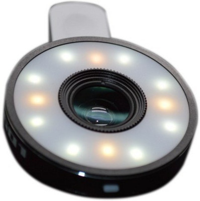 

Mobilegear 6 in 1 Universal Mobile Camera Kit With LED Selfie Flash Light, Fisheye, Wide-angle & 1x Macro Mobile Phone Lens(Fisheye)
