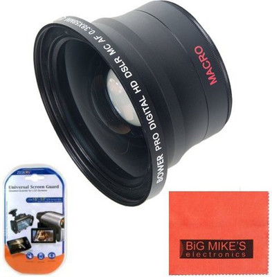 

Big Mikes 58Mm .38X Super Wide Fisheye Lens For Canon Digital Eos Rebel Mobile Phone Lens(Fisheye)