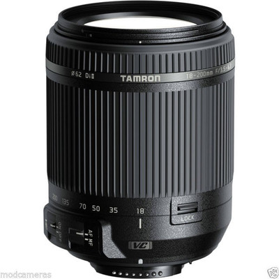 Tamron AF18-200mm F/3.5-6.3 DiII VC Lens for Canon DSLR Camera Lens(Black, 18-200)