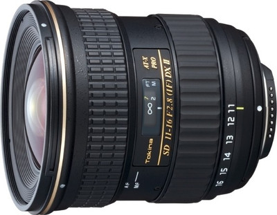 

Tokina AT-X 116 PRO DX II AF 11 - 16 mm f/2.8 for Canon Digital SLR Lens(Black)