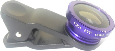 

Universal 3-in-1 Clip-On Fisheye Plus Wide Angle Plus Macro Lens Set for mobile phones Mobile Phone Lens(Wide and Macro)