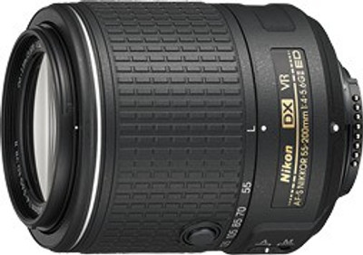 

Nikon AF-S DX NIKKOR 55-200MM F/4-5.6G ED VR II Lens Lens(Black)
