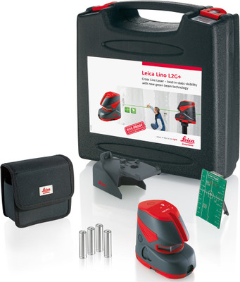 

Leica Lino L2G Plus Crossline Laser Magnetic Line Level(11.7 cm)