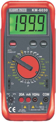 

Kusam Meco 6030 Digital Multimeter With Mechnical Terminal Blocking System Non-magnetic Electronic Level(18 cm)