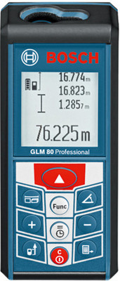 Bosch GLM 80 Professional Laser Measuring Tool Non-magnetic Engineer's Precision Level(11.1 cm) available at flipkart for Rs.9790