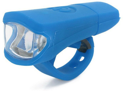 Dark Horse Imported Bicycle Front Light 3 Watt USB Rechargeable Silicon Waterproof LED Front Light(Blue)