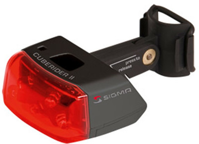 

Sigma Sport Cube Rider II LED Rear Break Light(Black)