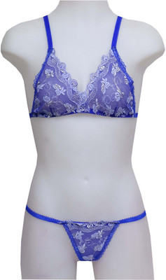 

Glus Lingerie Set, Blue