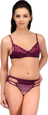 

Urbaano Wedding Lingerie Set, Purple