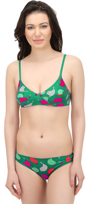 

Viral Girl Lingerie Set, Green