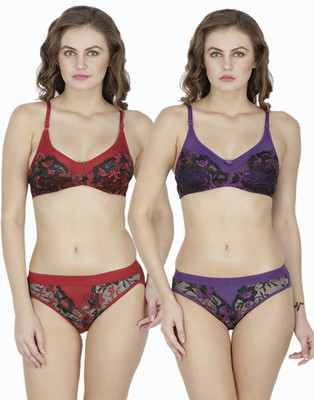 

Urbaano Lingerie Set, Maroon