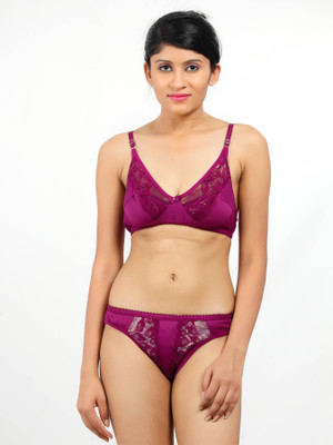 Fabme Lingerie Set, Maroon