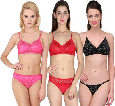 

Urbaano Wedding Lingerie Set, Pink