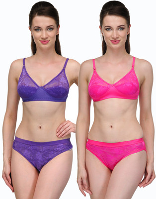 

Urbaano Wedding Lingerie Set, Pink2 & purple2