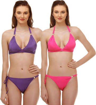 

Urbaano Lingerie Set, Pink;purple