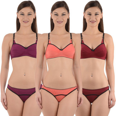 

Pink Pearl Lingerie Set, Multicolor